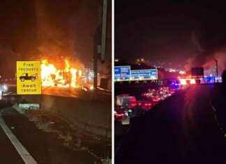 M25 Closure Update: Lorry Fire Causes Traffic Chaos in Surrey and Kent news-21102024-044818