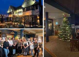 Festive Hornchurch Pub adorned with Christmas Decorations festive-hornchurch-pub-adorned-with-christmas-decorations